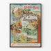 Vintage-Poster Normandie Bretagne – Ausflüge und Meerbäder