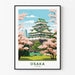 Poster Osaka Japan Vintage