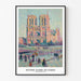 Poster Paris - Gemälde Notre-Dame de Paris - Maximilien Luce