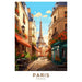 Poster Paris Vintage - Der Eiffelturm
