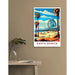 Poster Santa Monica Vintage