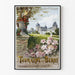 Poster Touraine und Berry Vintage