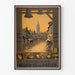 Poster Villedieu-les-Poêles Werbung Vintage – Kunstkupfer