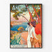 Vintage-Poster - Antibes - Côte d'Azur
