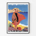 Vintage-Poster Calvi auf Korsika