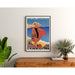 Vintage-Poster Calvi auf Korsika