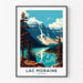 Vintage-Poster - Lac Moraine Kanada