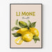 Poster Dekoration Küche - Limone Amalfi