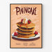 Poster Dekoration Küche - Pancake