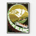 Vintage Poster vom Mont-Blanc — Wandpräsentation des Kunstwerks
