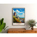 Poster Stadt Québec Vintage