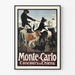 Vintage-Poster - Monte-Carlo, Hundewettbewerb - Jules-Alexandre Grün