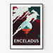 Vintage-Poster NASA - Enceladus 2017
