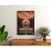 Vintage NASA Poster - Der geröstete Planet 2021