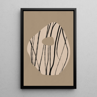 Boheme Poster - Mineralisches Gleichgewicht
