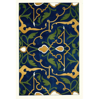 Afghan Boundary Commission - 18 plates of ornamental tiles from the Afghan Boundary Commission Pl 15.webp