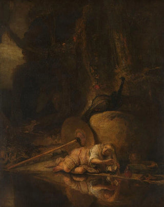 After Carel Fabritius - Hera Hiding during the Battle of the Gods and Giants.webp