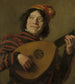 Der Lautenspieler - Nach Frans Hals — Ansicht des Kunstwerks