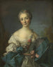 Portrait einer jungen Frau - Nach Jean-Marc Nattier — Ansicht des Kunstwerks