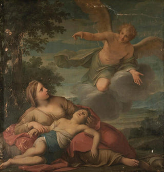 Agar et l'ange - Marcantonio Franceschini
