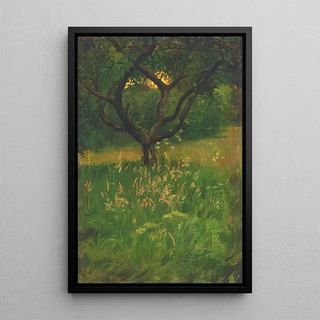 Agnes SlottMller - View of a garden.webp
