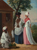 Frauen frei von der Dominica - Agostino Brunias — Ansicht des Kunstwerks