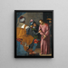Der Christus vor Pilatus - Agostino Ciampelli — gerahmtes Bild an der Wand