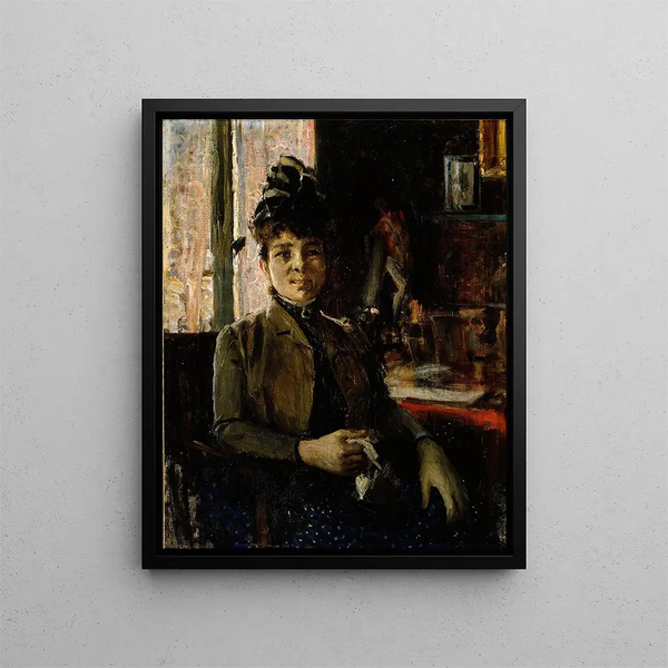 Comtesse Berthe de Vallombreuse - Akseli Gallen-Kallela — gerahmtes Bild an der Wand