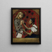 The Fratricide - Akseli Gallen-Kallela — gerahmtes Bild an der Wand