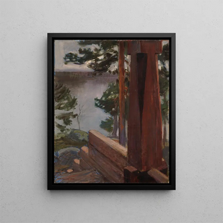 Akseli GallenKallela - The Kalela Porch.webp