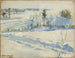 Winterlandschaft - Akseli Gallen-Kallela — Ansicht des Kunstwerks