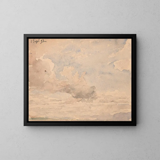 Albert Anker - Blick auf das Nordostende des Neuenburger Sees von Ins aus.webp