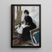 Madeleine Lerolle und ihre Tochter Yvonne - Albert Besnard — gerahmtes Bild an der Wand