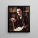 Portrait von Jean-Louis Vaudoyer 1883-1963 - Albert Besnard — gerahmtes Bild an der Wand