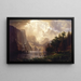 Parmi la Sierra Nevada Californie - Albert Bierstadt — gerahmtes Bild an der Wand