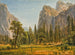 Chutes de Bridalveil, vallée de Yosemite, Californie - Albert Bierstadt — Ansicht des Kunstwerks
