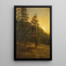 Californische Sequoia-Gemälde - Albert Bierstadt — gerahmtes Bild an der Wand