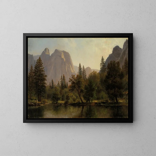 Albert Bierstadt - Cathedral Rocks Yosemite Valley.webp