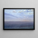 Studie von Wolken mit Meer und Himmel - Albert Bierstadt — gerahmtes Bild an der Wand