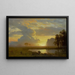 Parc Estes, Colorado - Albert Bierstadt — gerahmtes Bild an der Wand