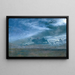 Landschaft mit Gewitterwolken - Albert Bierstadt — gerahmtes Bild an der Wand