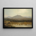 Pic Laramie - Albert Bierstadt — gerahmtes Bild an der Wand