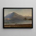 Sur l'Hudson - Albert Bierstadt — gerahmtes Bild an der Wand