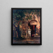 Lumière du soleil et ombre - Albert Bierstadt — gerahmtes Bild an der Wand