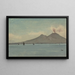 Vesuv - Albert Bierstadt — gerahmtes Bild an der Wand
