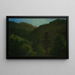 Landschaft mit Bäumen - Albert Bierstadt — gerahmtes Bild an der Wand