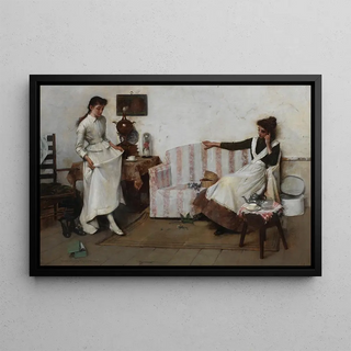 Albert Chevallier Tayler - Trying them on.webp