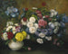 Blumen in drei Vasen - Albert Dubois-Pillet — Ansicht des Kunstwerks