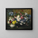 Blumen in drei Vasen - Albert Dubois-Pillet — gerahmtes Bild an der Wand