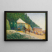 Kleines Zirkuslager Gemälde - Albert Dubois-Pillet — gerahmtes Bild an der Wand